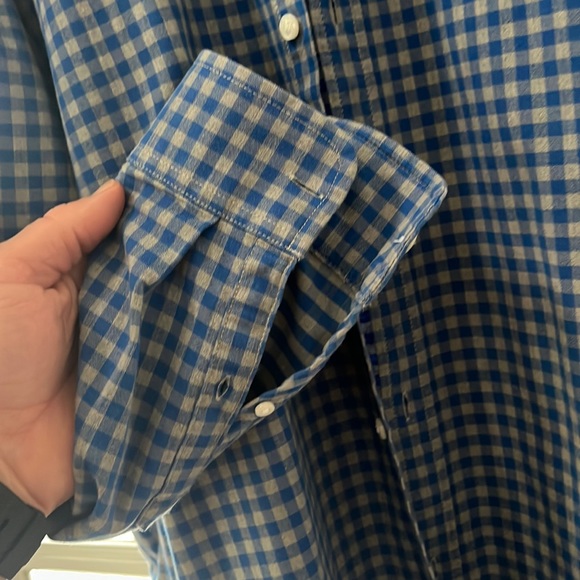 Chubbies Mens Blue Plaid Shirt XXL - Picture 7 of 9